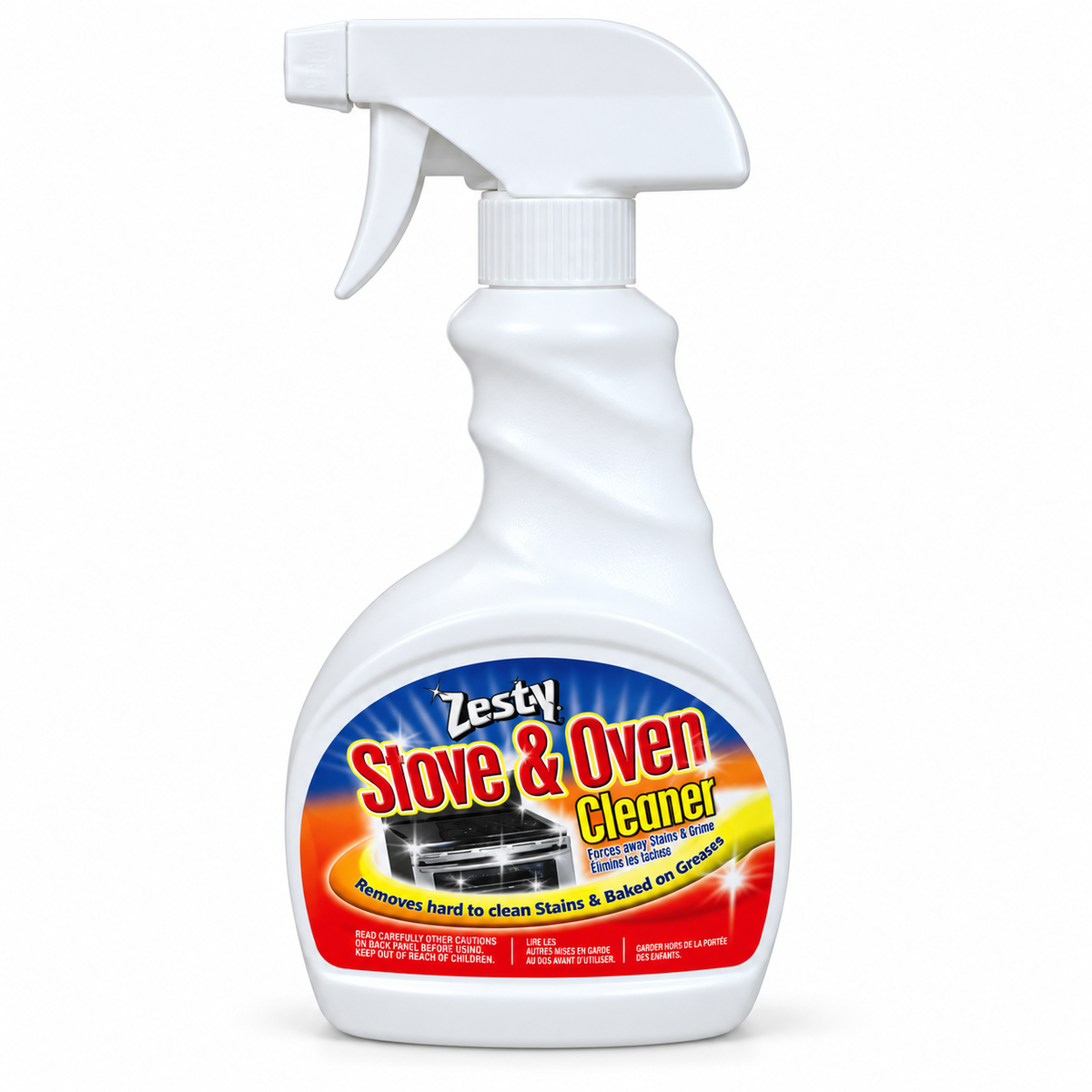 Zesty Stove & Oven Cleaner trigger spray