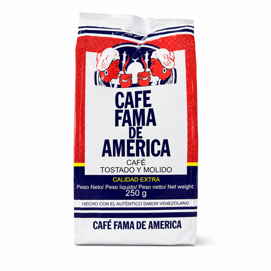 Café Fama de América Venezuelan-Style Roasted & Ground Coffee – 250 g