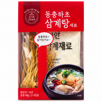 Korean Dongchunghacho Samgyetang Ingredients, 2.4 oz (68 g)