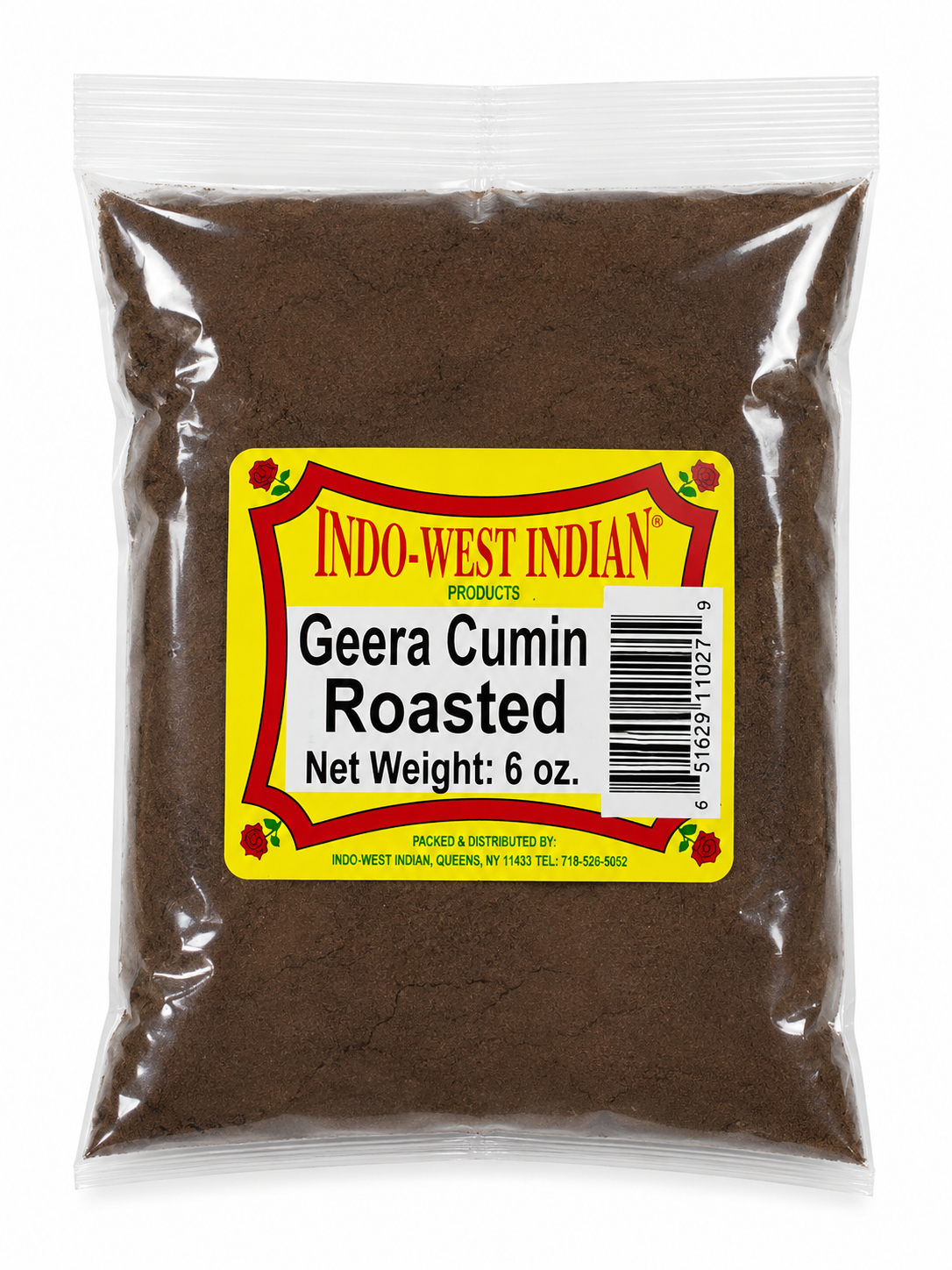 Indo-West Indian Roasted Geera Cumin Ground 6 oz