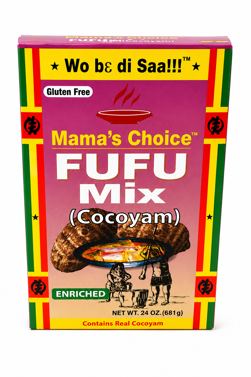 Mama’s Choice Cocoyam Fufu Mix 24 oz