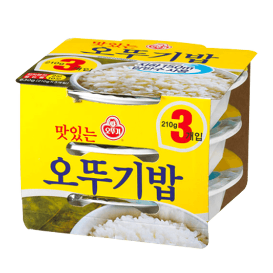 Delicious Cooked Rice 3 Pack 22.2 oz / 630g