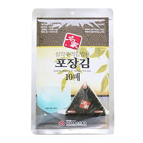 Sushi Laver for Triangle Rice Ball 10 Sheets 0.35 oz / 10g