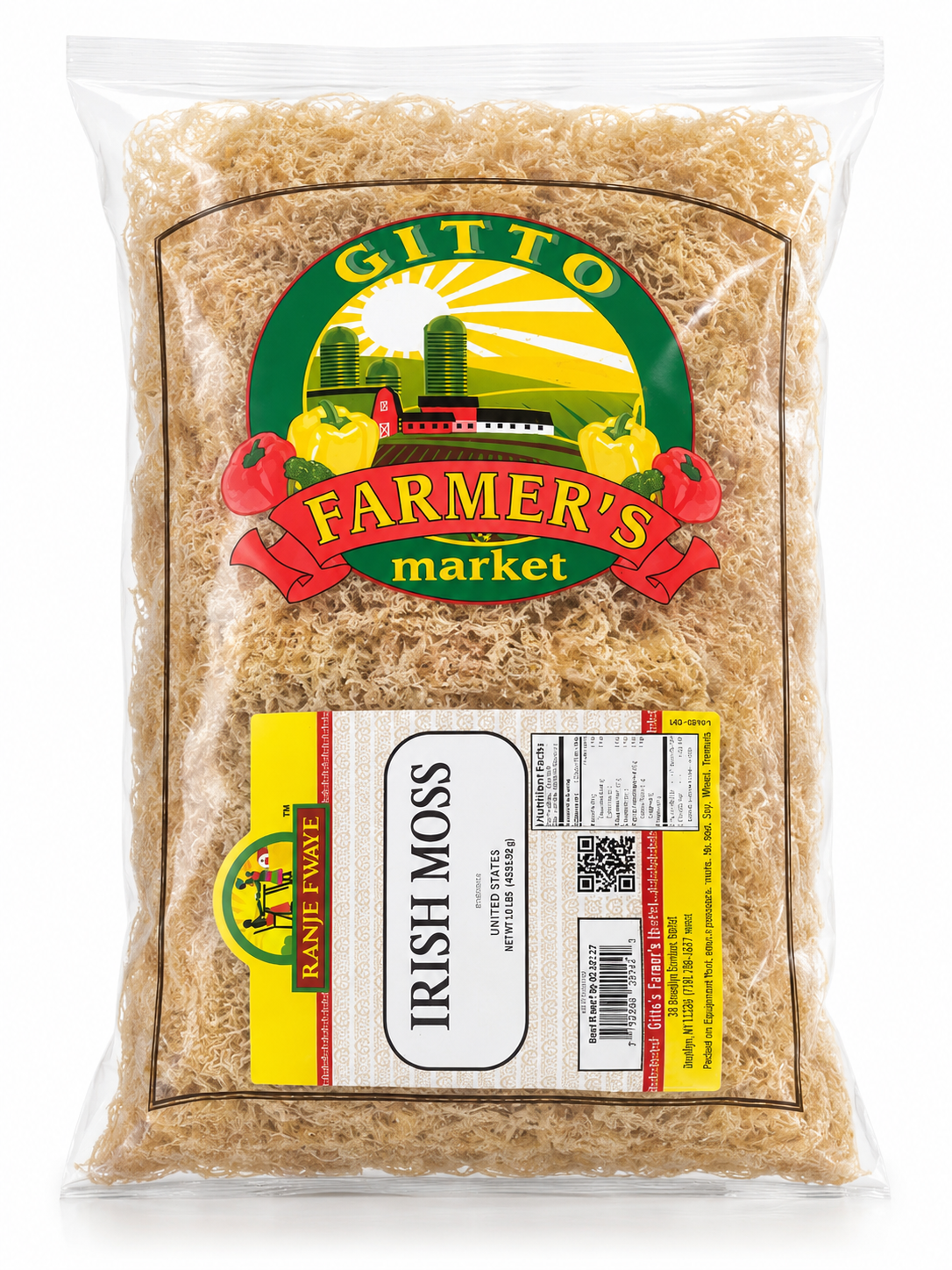 Irish Moss - 1 lb Dried Sea Moss product image