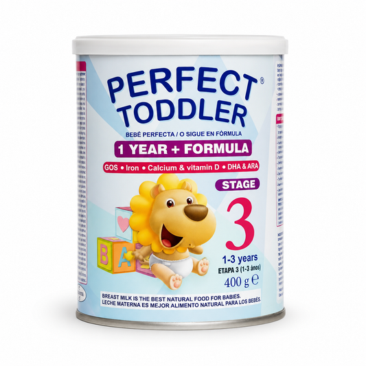 Perfect Toddler Stage 3 Formula 400g | 1-3 Years | DHA & ARA | Calcium & Vitamin D