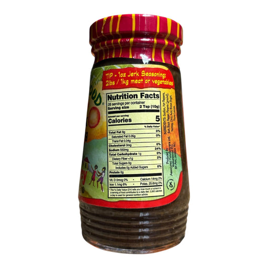 Walkerswood Jamaican Jerk Seasoning – Hot & Spicy (10 oz)