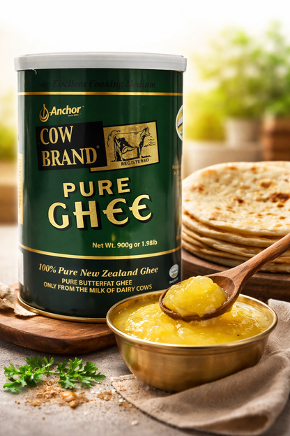 Cow Brand Pure Ghee 900g (1.98 lb) | Clarified Butterfat