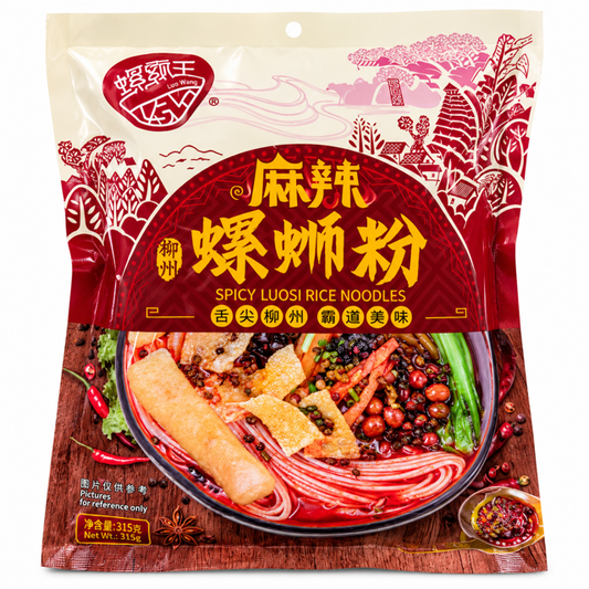 Luobawang Spicy Luosi Rice Noodles, 315 g