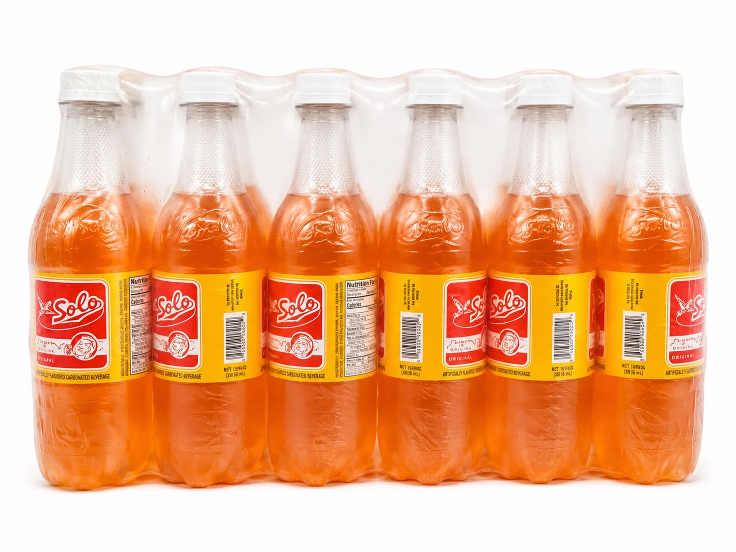 Solo Original Soft Drink Soda, 10.5 fl oz Bottles (24-Pack Case)