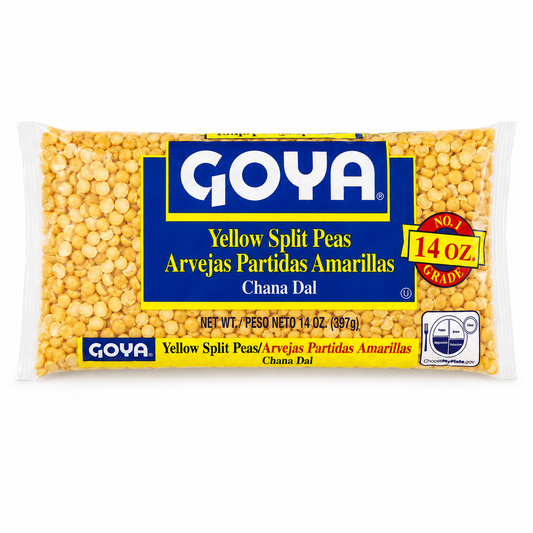 Goya Yellow Split Peas – Chana Dal – 14 oz