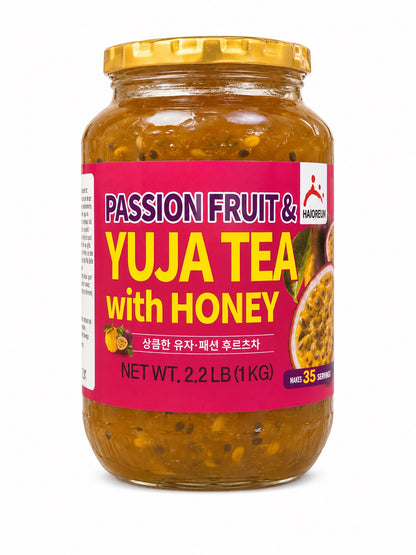 Passion Fruit & Yuja Tea with Honey 35.2 oz