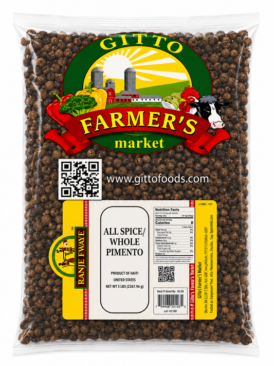 Whole Allspice Pimento - 5 lb Bulk Pack product image