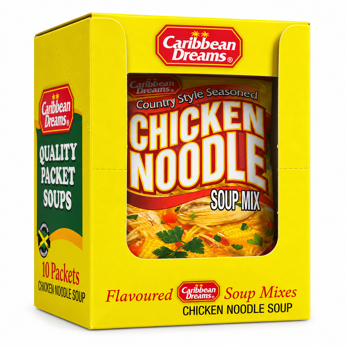 Caribbean Dreams Chicken Noodle Soup 10-Pack