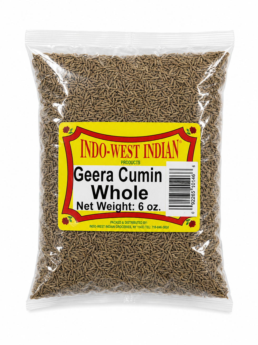 Indo-West Indian Whole Geera Cumin 6 oz