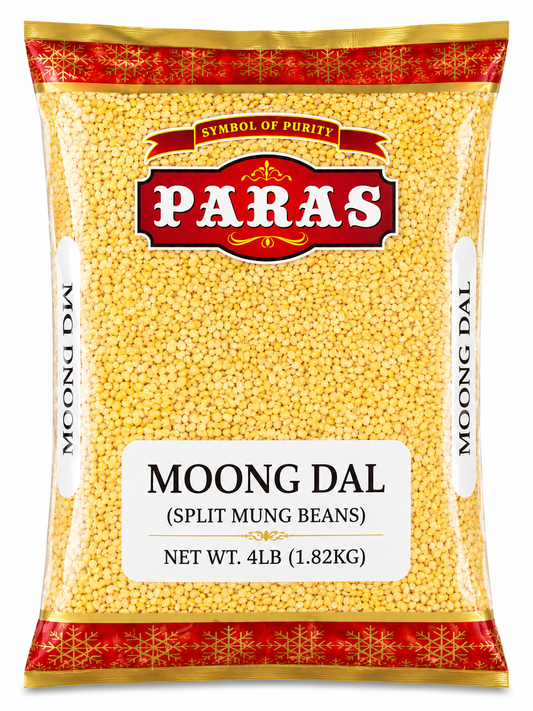 Paras Moong Dal Split Mung Beans 4 lb