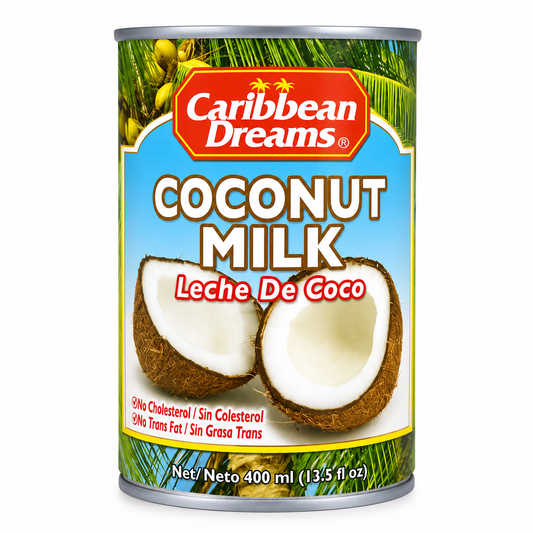Caribbean Dreams Coconut Milk 400ml (13.5 fl oz)