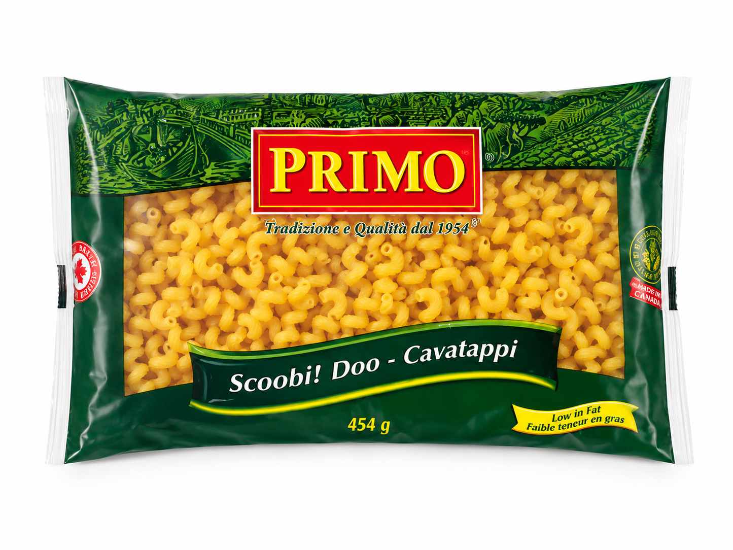 Primo Scoobi! Doo Cavatappi Pasta 454 g (16 oz)
