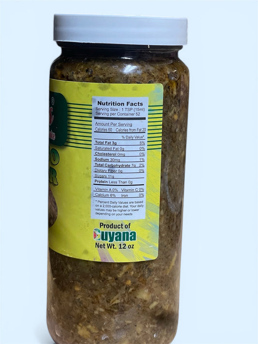 Dave’s Guyanese Mango Achar – Spicy Pickled Mango Relish | Caribbean Condiment