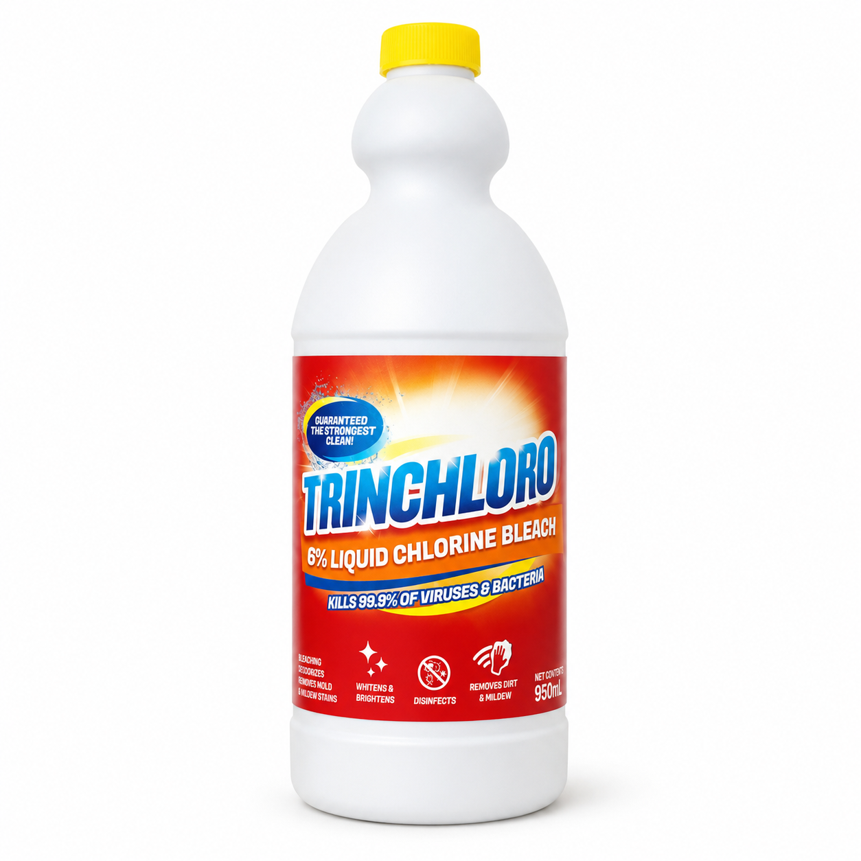 Trinchloro 6% Liquid Chlorine Bleach – 950 ml