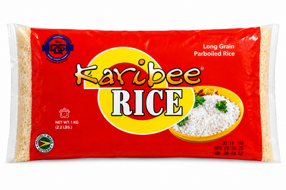 Karibee Long Grain Parboiled Rice – 1 kg