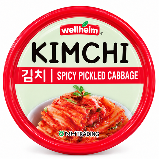Wellheim Kimchi Spicy Pickled Cabbage, 160 g