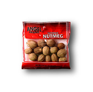 Angel Brand Nutmeg Whole 1.5 oz (42g)