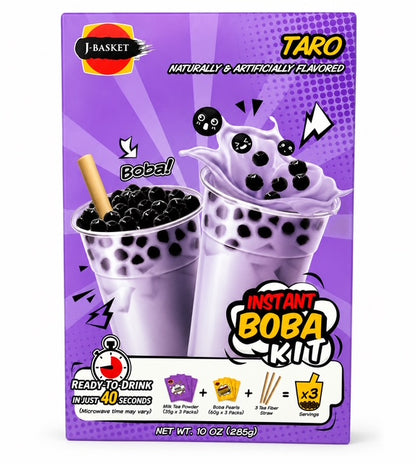 J-Basket Taro Instant Boba Kit 10 oz (285 g)