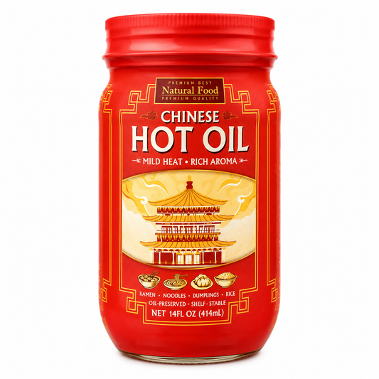 Natural Food Chinese Hot Oil - 14 fl oz
