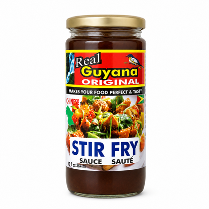 Real Guyana Flavor Bundle – 5 Authentic Cooking Sauces, 13 oz Each