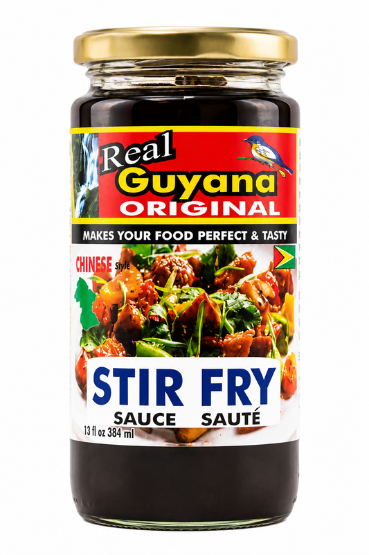 Real Guyana Original Stir Fry Sauce 13 oz