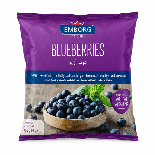 Emborg Blueberries Frozen 300 g