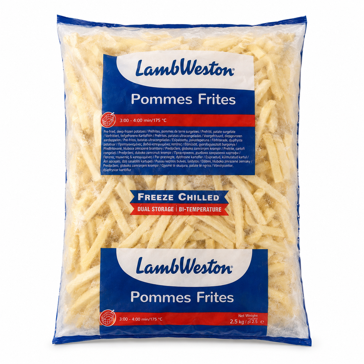 Lamb Weston Pommes Frites French Fries 2.5 kg