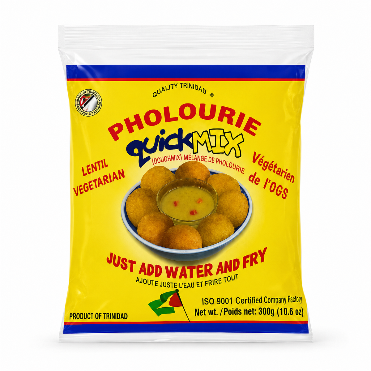 Pholourie Quick Mix Lentil Vegetarian Dough Mix 300 g