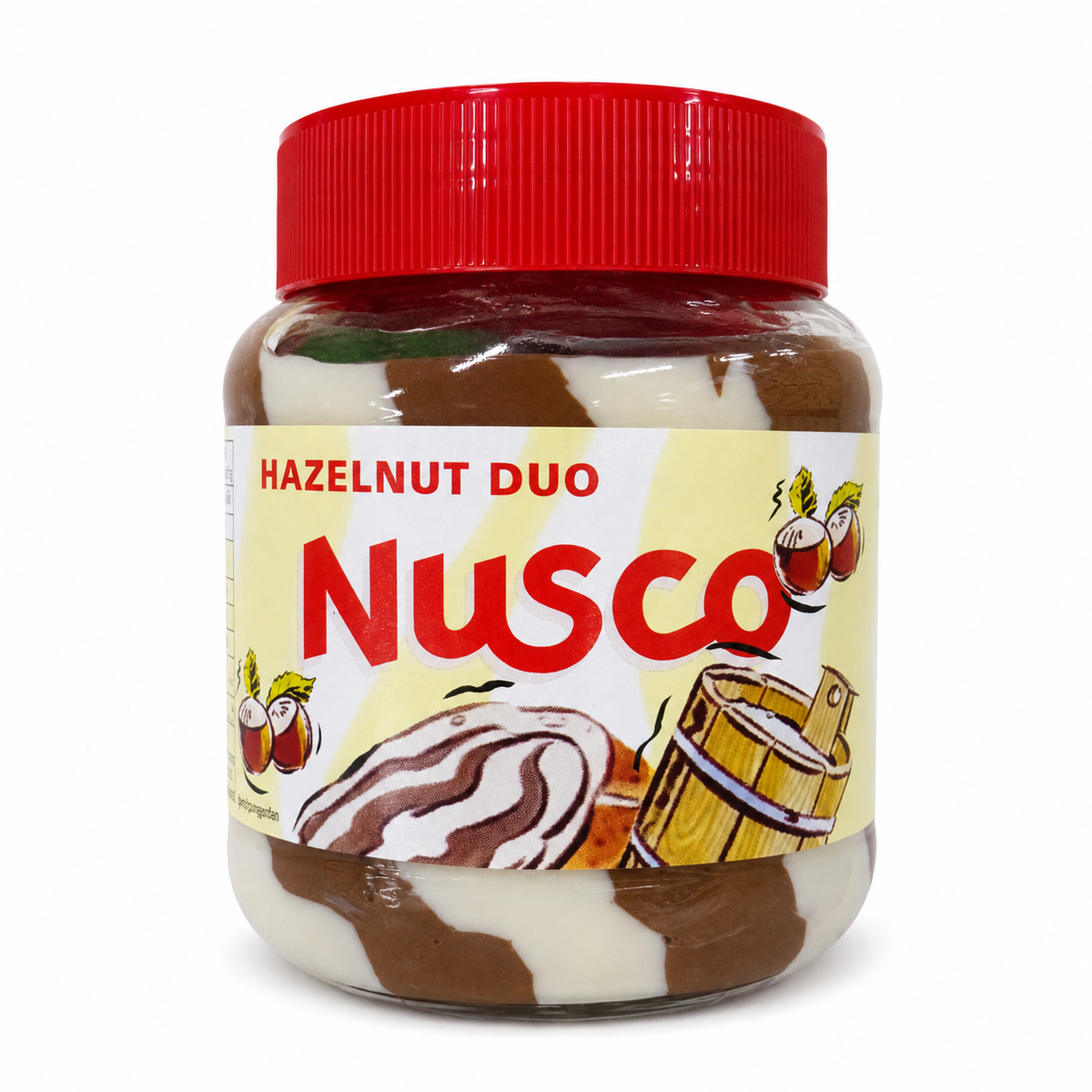 Nusco Hazelnut Duo Cocoa & Milk Spread