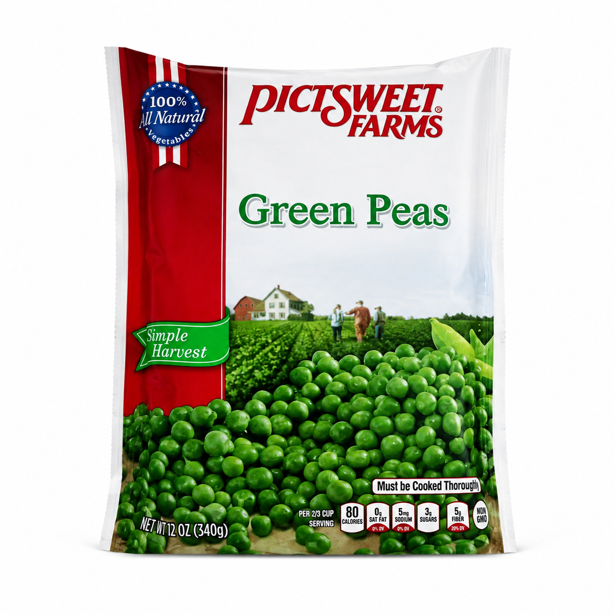 Pictsweet Farms Green Peas 12 oz (340 g)