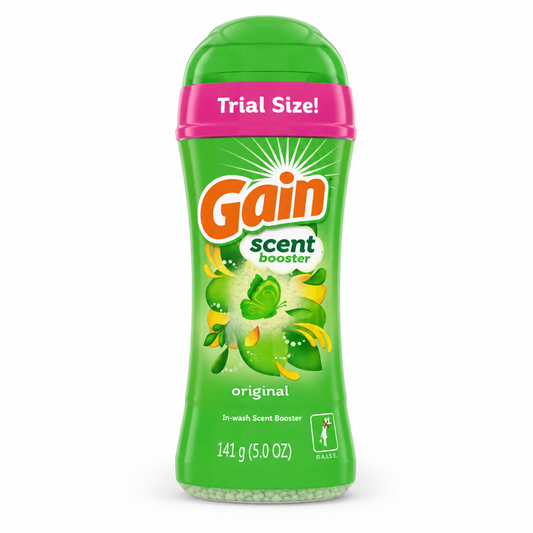 Gain Original In-Wash Scent Booster Trial Size 141 g on a white background