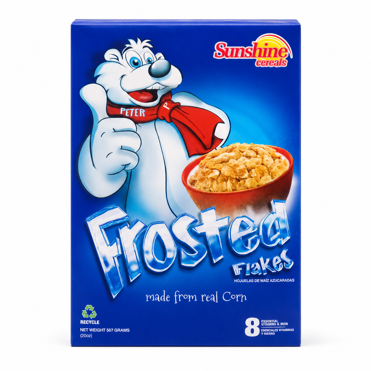 Sunshine Frosted Flakes Cereal – 20 oz (567 g)