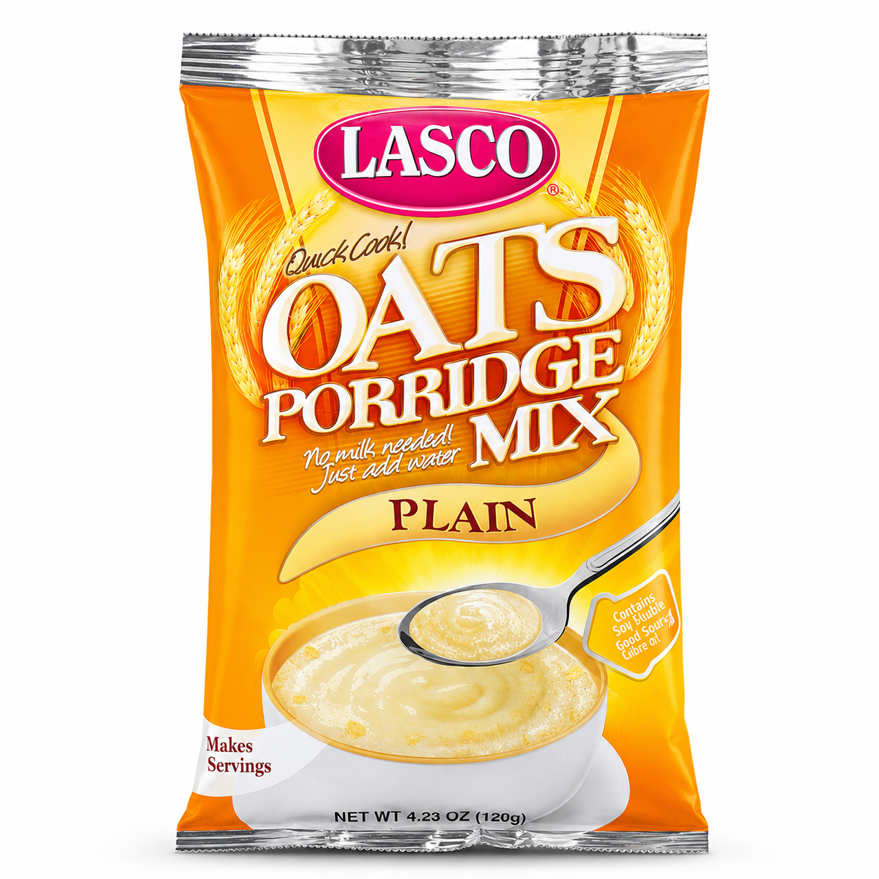 LASCO Plain Porridge Mix Oats 4.22 oz