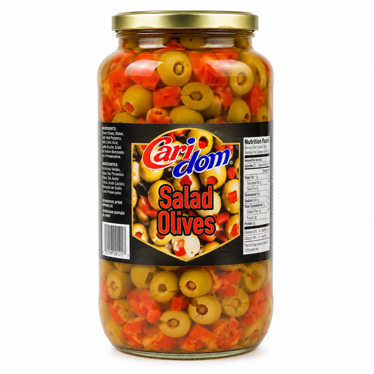 Caridom Salad Olives 21 oz