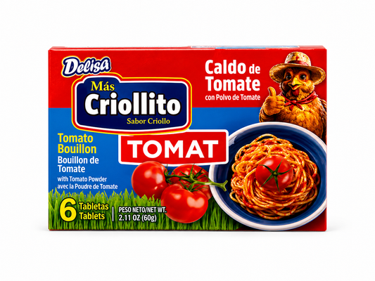 Delisa Más Criollito Tomat Tomato Bouillon Cubes