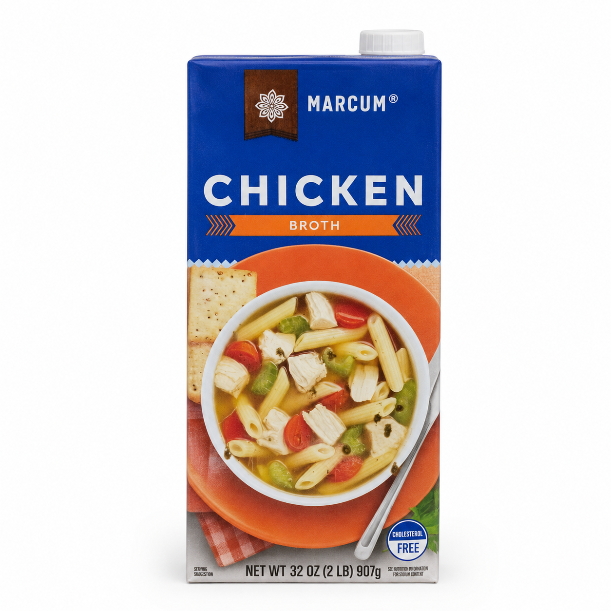 Marcum Chicken Broth 32 oz (907 g) product image on a white background
