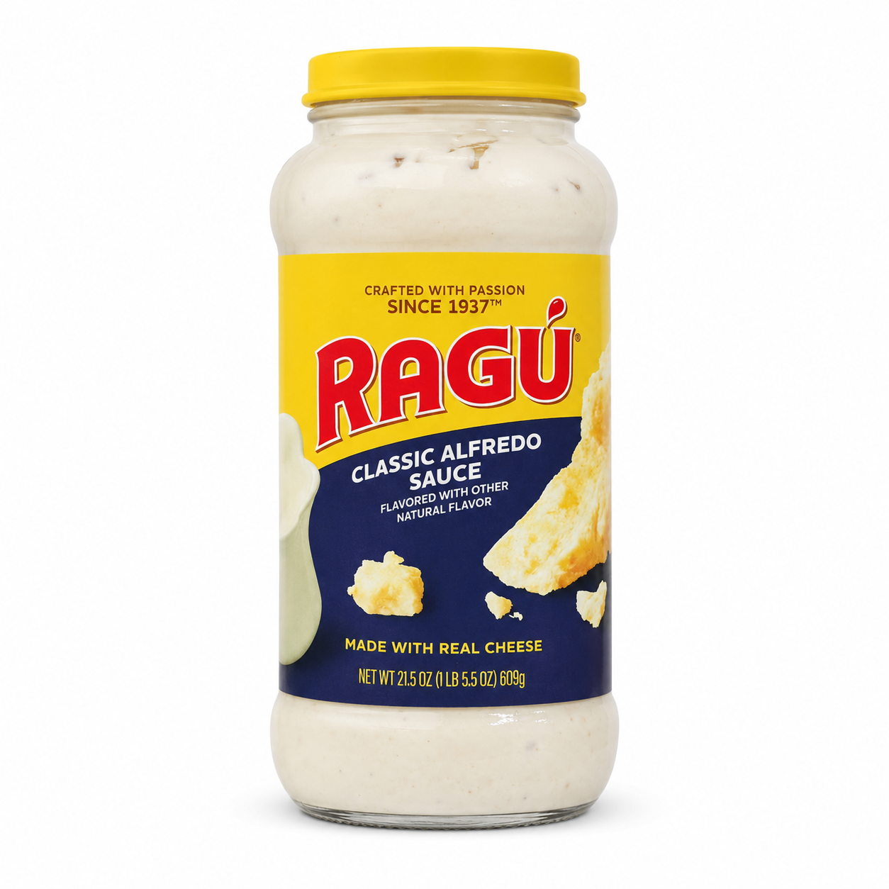 Ragu Classic Alfredo Sauce 21.5 oz (609 g) product image on a white background