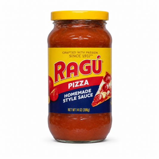 Ragu Pizza Homemade Style Sauce 14 oz (396 g) product image on a white background