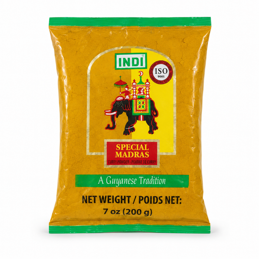 Indi Special Madras Curry Powder 7 oz (200 g) product image on a white background