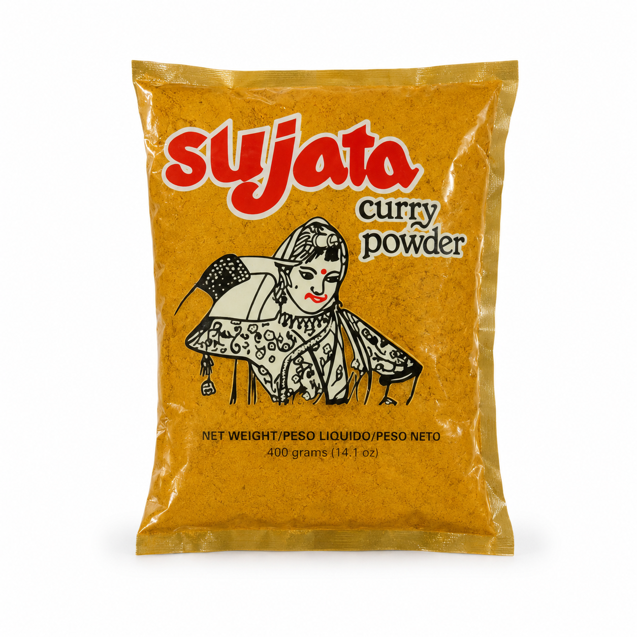 Sujata Curry Powder 400 g product image on a white background