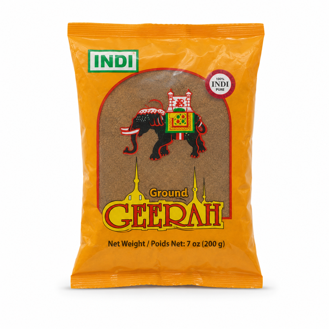 Indi Ground Jeera 7 oz (200 g) product image on a white background