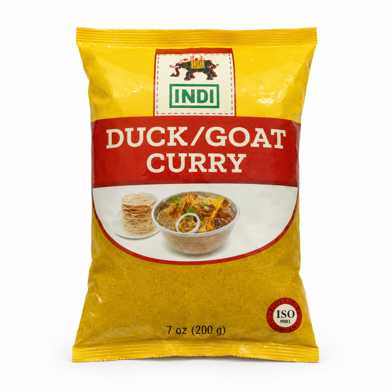 Indi Duck & Goat Curry Powder 7 oz (200 g) product image on a white background