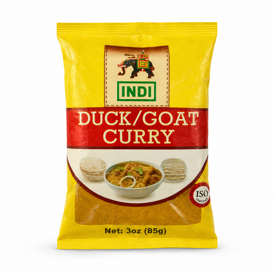 Indi Duck & Goat Curry Powder 3 oz (85 g) product image on a white background