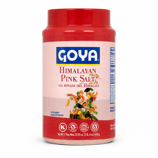 Goya Himalayan Pink Salt 22.93 oz (650 g) product image on a white background