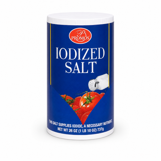 Promos Iodized Salt 26 oz (737 g) product image on a white background